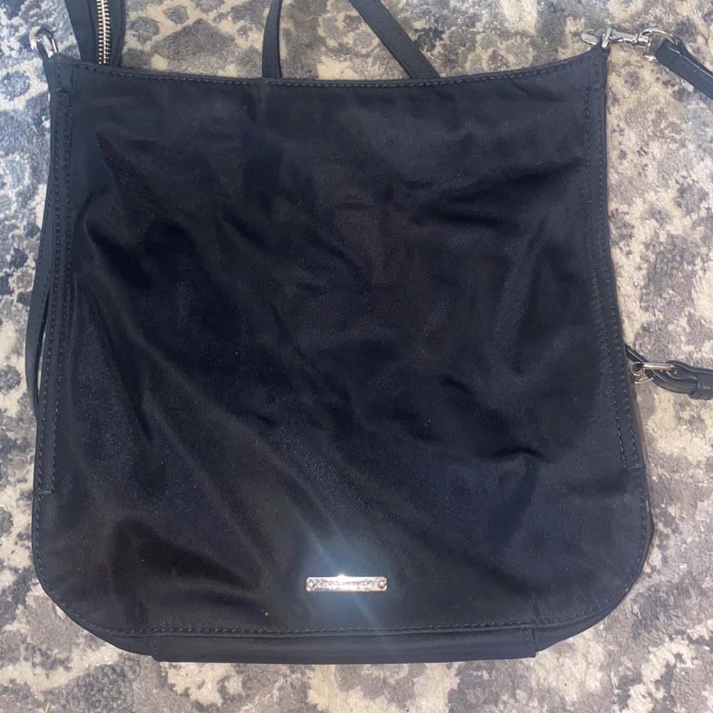 Rebecca Minkoff Regan Feed Bag crossbody nylon